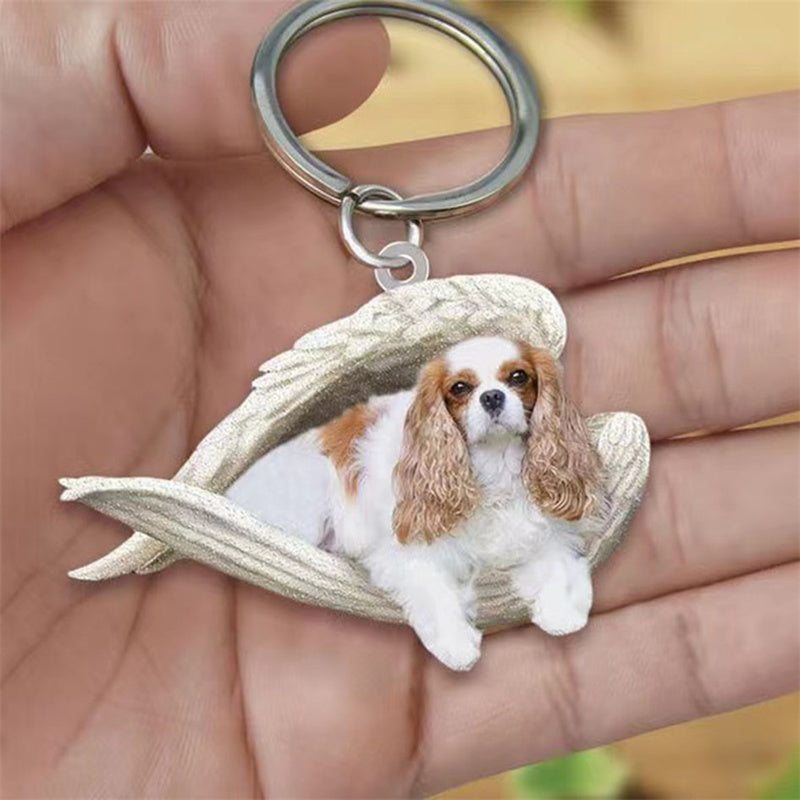 Creative Sleeping Angel Pet Keychain Pendant: A Touch of Whimsy for Every Occasion